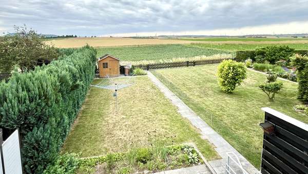 Balkonaussicht Balkonaussicht - Reihenmittelhaus in 74080 Heilbronn mit 114m² kaufen
