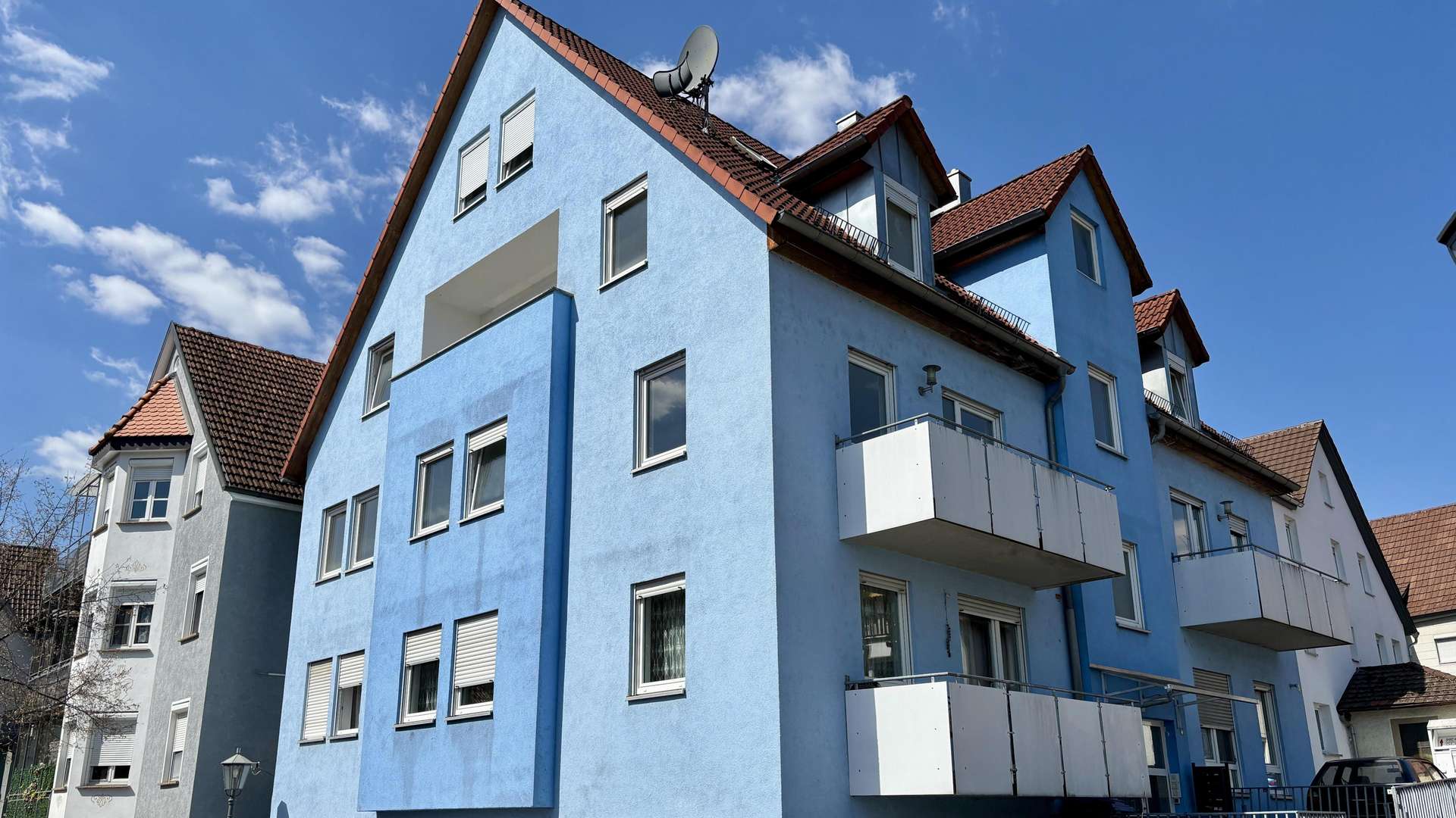 Außenansicht - Dachgeschosswohnung in 74831 Gundelsheim mit 115m² kaufen