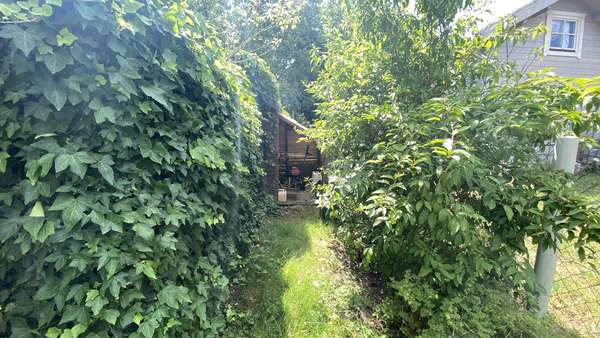 Fußweg Richtung Gartenhaus Fußweg Richtung Gartenhaus - Grundstück in 74189 Weinsberg mit 601m² kaufen