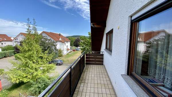 Ausblick Balkon Ausblick Balkon - Einfamilienhaus in 74182 Obersulm mit 166m² kaufen