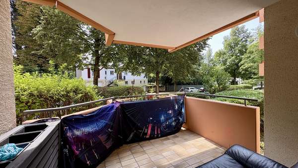 Überdachter Balkon - Erdgeschosswohnung in 74074 Heilbronn mit 37m² kaufen