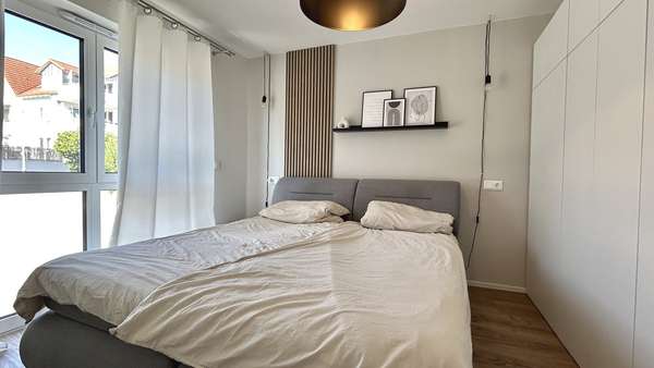 Schlafzimmer Schlafzimmer - Erdgeschosswohnung in 74239 Hardthausen mit 78m² kaufen