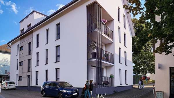 Haus B - Erdgeschosswohnung in 74172 Neckarsulm mit 80m² kaufen