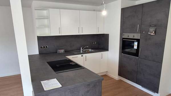 Küche - Dachgeschosswohnung in 74243 Langenbrettach mit 78m² kaufen