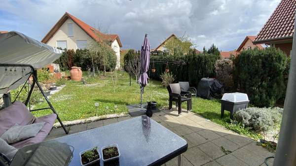 Gartenansicht - Doppelhaushälfte in 75031 Eppingen mit 170m² kaufen