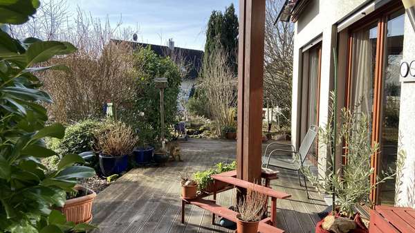 Gemütliche Terrasse - Einfamilienhaus in 74226 Nordheim mit 114m² kaufen