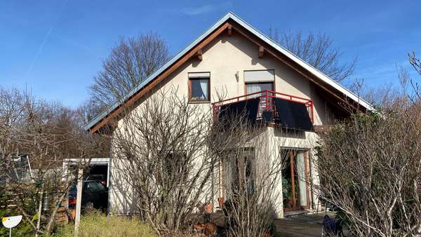 Hausansicht vom Garten - Einfamilienhaus in 74226 Nordheim mit 114m² kaufen