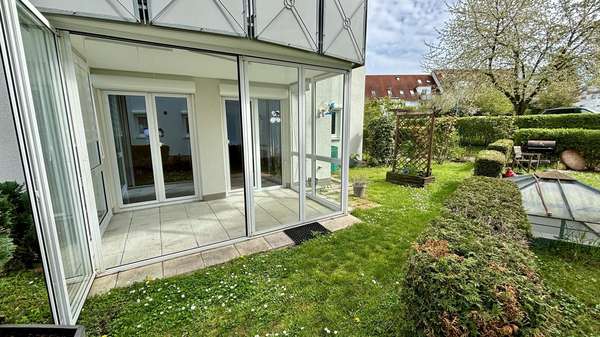Terrasse/Gartenanteil - Erdgeschosswohnung in 74831 Gundelsheim mit 68m² kaufen