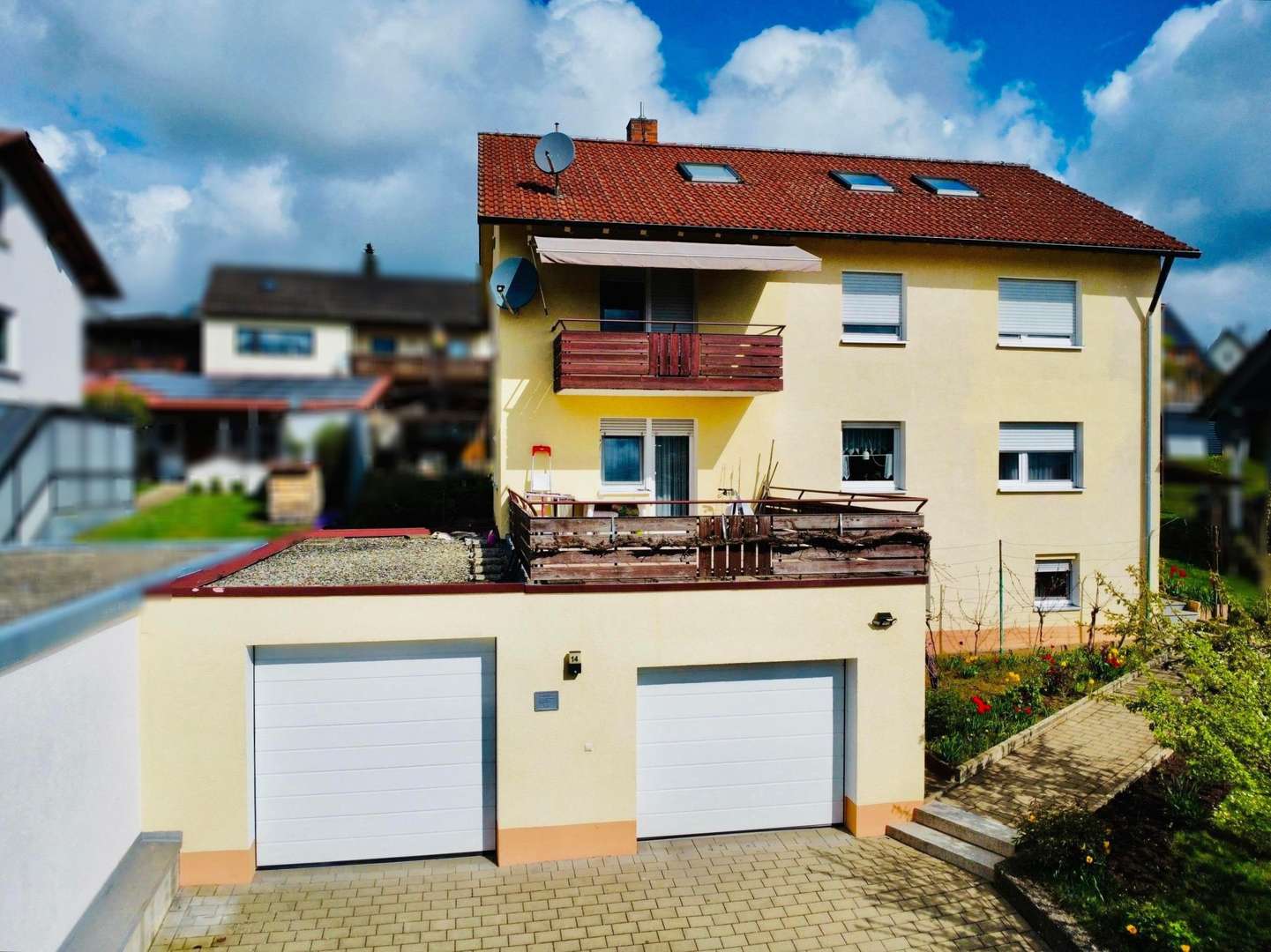 Außenansicht - Zweifamilienhaus in 74597 Stimpfach mit 164m² kaufen
