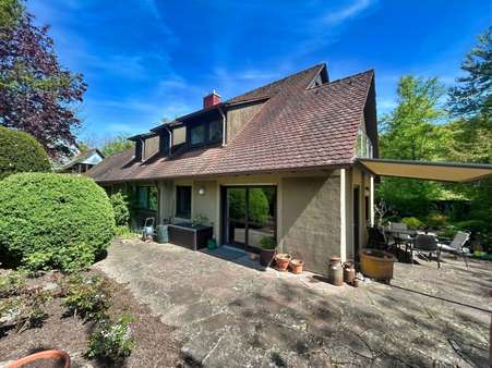 Terrasse - Zweifamilienhaus in 74523 Schwäbisch Hall mit 213m² kaufen