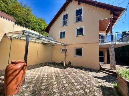 Sitzplatz Garten - Einfamilienhaus in 74542 Braunsbach mit 134m² kaufen
