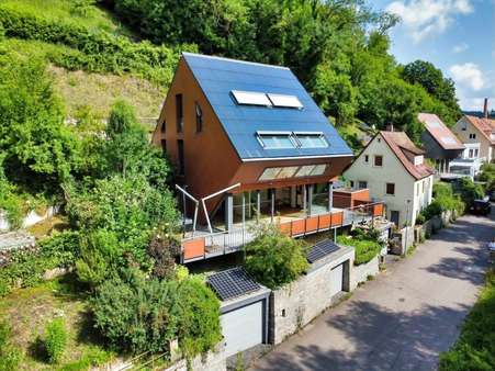 Außenansicht - Einfamilienhaus in 74523 Schwäbisch Hall mit 211m² kaufen
