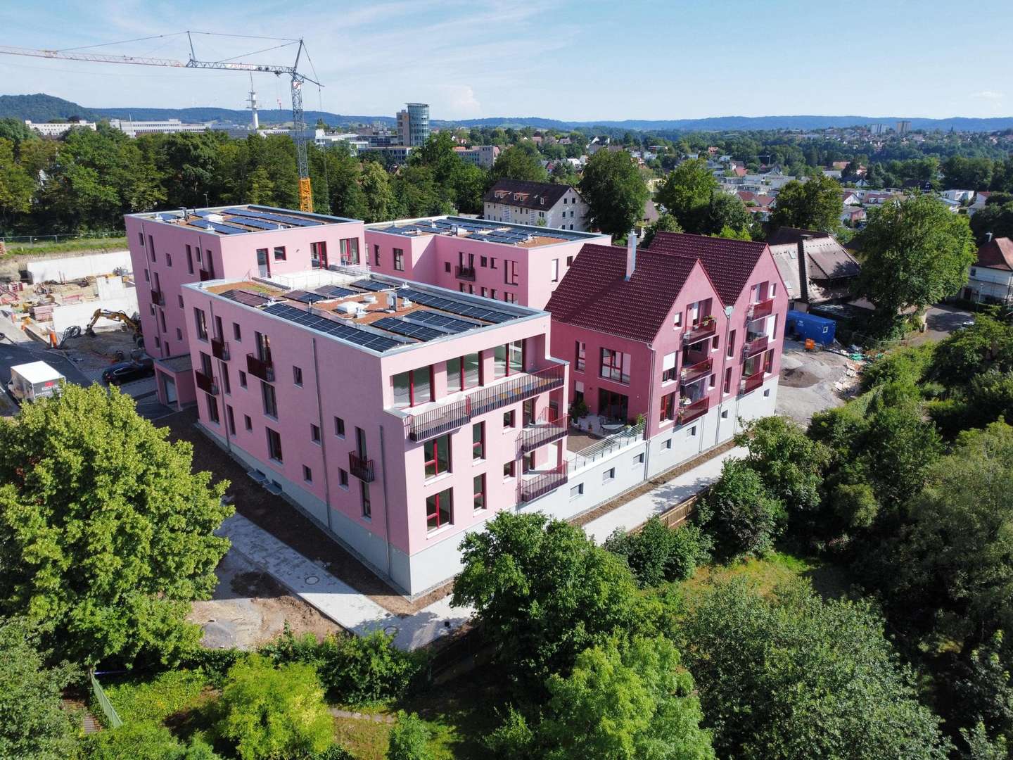 Außenansicht - Etagenwohnung in 74523 Schwäbisch Hall mit 57m² mieten