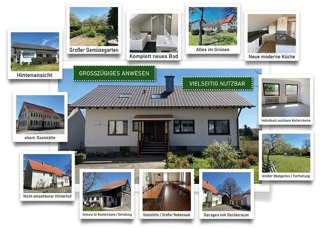 Objektansichten - Zweifamilienhaus in 74424 Bühlertann mit 190m² günstig kaufen
