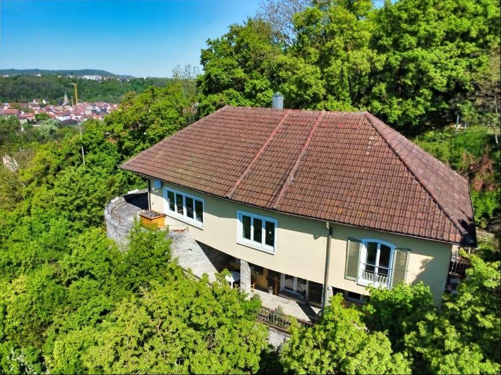 Außenansicht Außenansicht - Einfamilienhaus in 74523 Schwäbisch Hall mit 209m² kaufen
