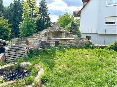 Garten mit Grillecke Garten mit Grillecke - Einfamilienhaus in 74564 Crailsheim mit 125m² kaufen