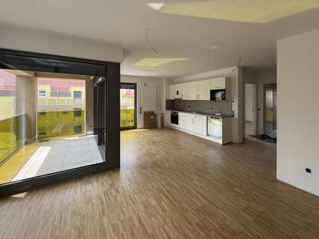 Wohn- und Esszimmer - Etagenwohnung in 74405 Gaildorf mit 96m² mieten