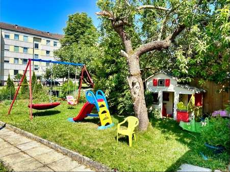Garten - Reihenendhaus in 74564 Crailsheim mit 74m² kaufen