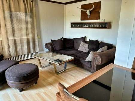 Wohnzimmer - Dachgeschosswohnung in 74523 Schwäbisch Hall mit 65m² kaufen