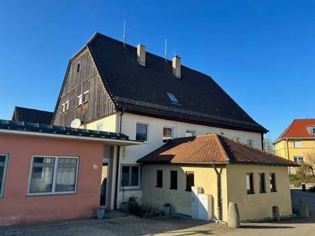 Ansicht mit Anbau - Mehrfamilienhaus in 74544 Michelbach an der Bilz mit 230m² kaufen