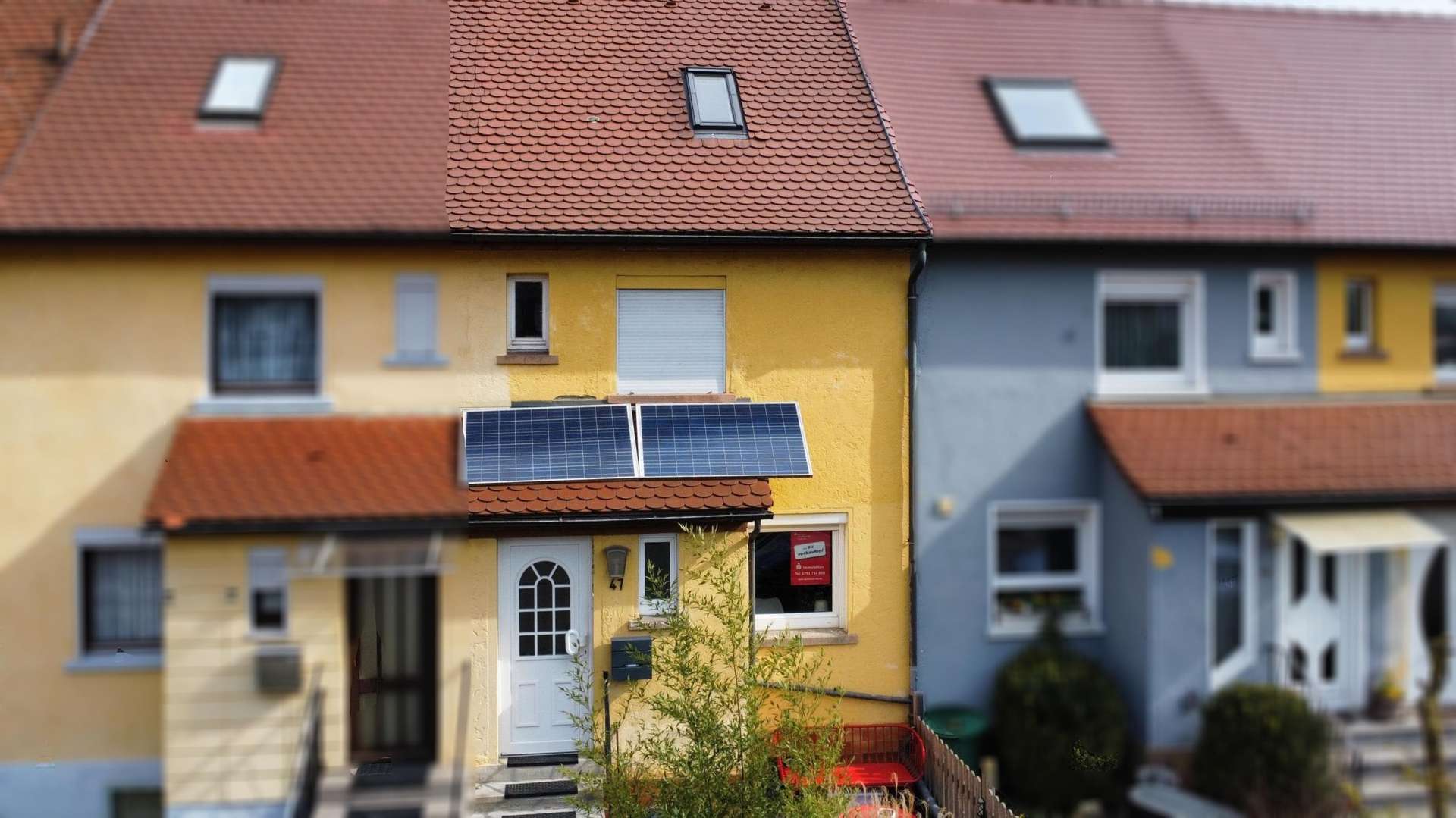 Außenansicht Außenansicht - Reihenmittelhaus in 74564 Crailsheim mit 68m² kaufen
