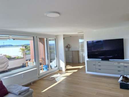 Wohnzimmer - Penthouse-Wohnung in 74523 Schwäbisch Hall mit 158m² kaufen