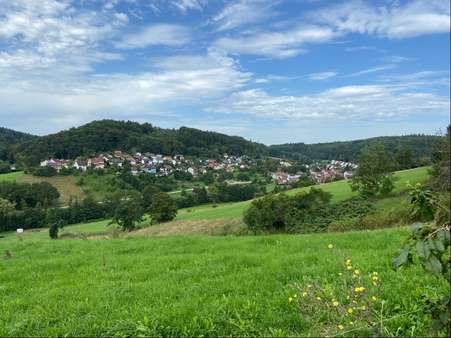 Blick auf Gnadental - Grundstück in 74545 Michelfeld mit 530m² kaufen