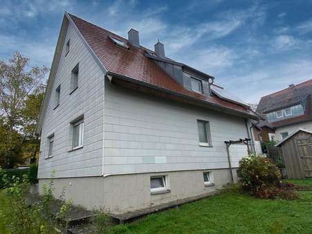 Außenansicht Haus - Zweifamilienhaus in 74523 Schwäbisch Hall mit 208m² kaufen