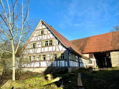 Außenansicht - Bauernhaus in 74575 Schrozberg mit 90m² kaufen