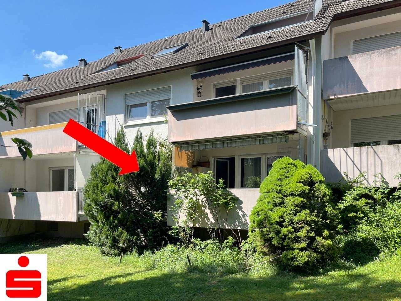 Gartenansicht - Erdgeschosswohnung in 74613 Öhringen mit 85m² kaufen