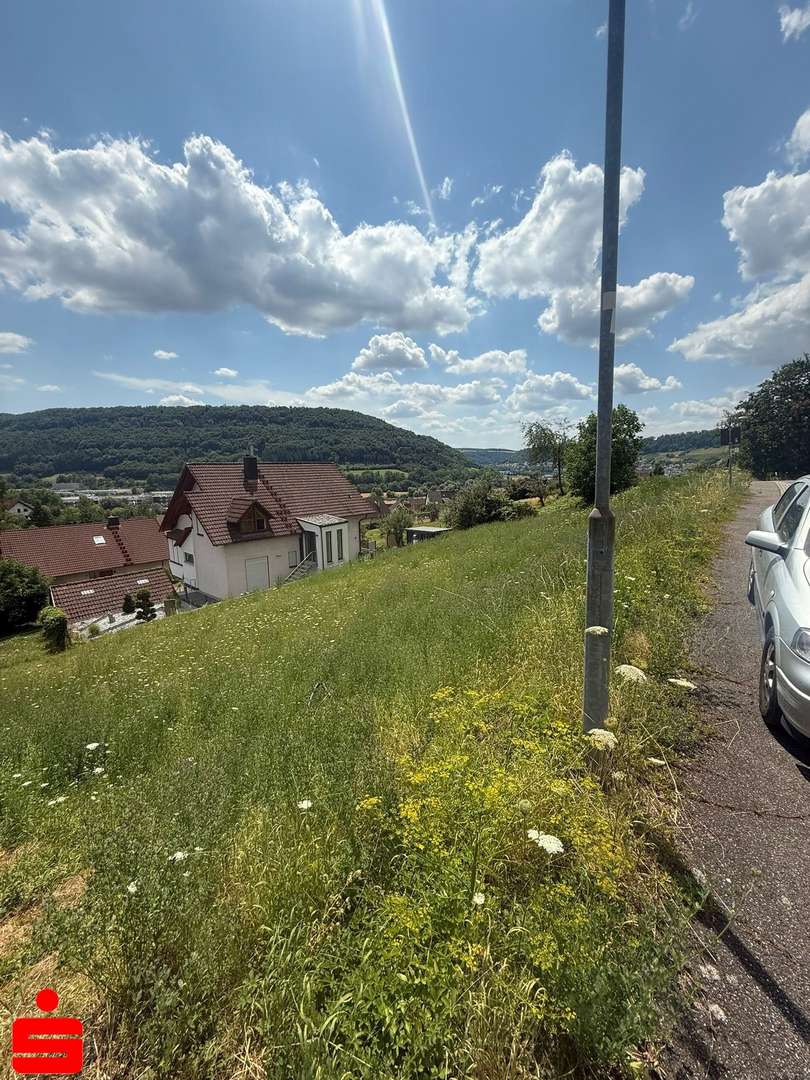 Ansicht Grundstück von Straße Ansicht Grundstück von Straße - Grundstück in 74653 Ingelfingen mit 788m² kaufen