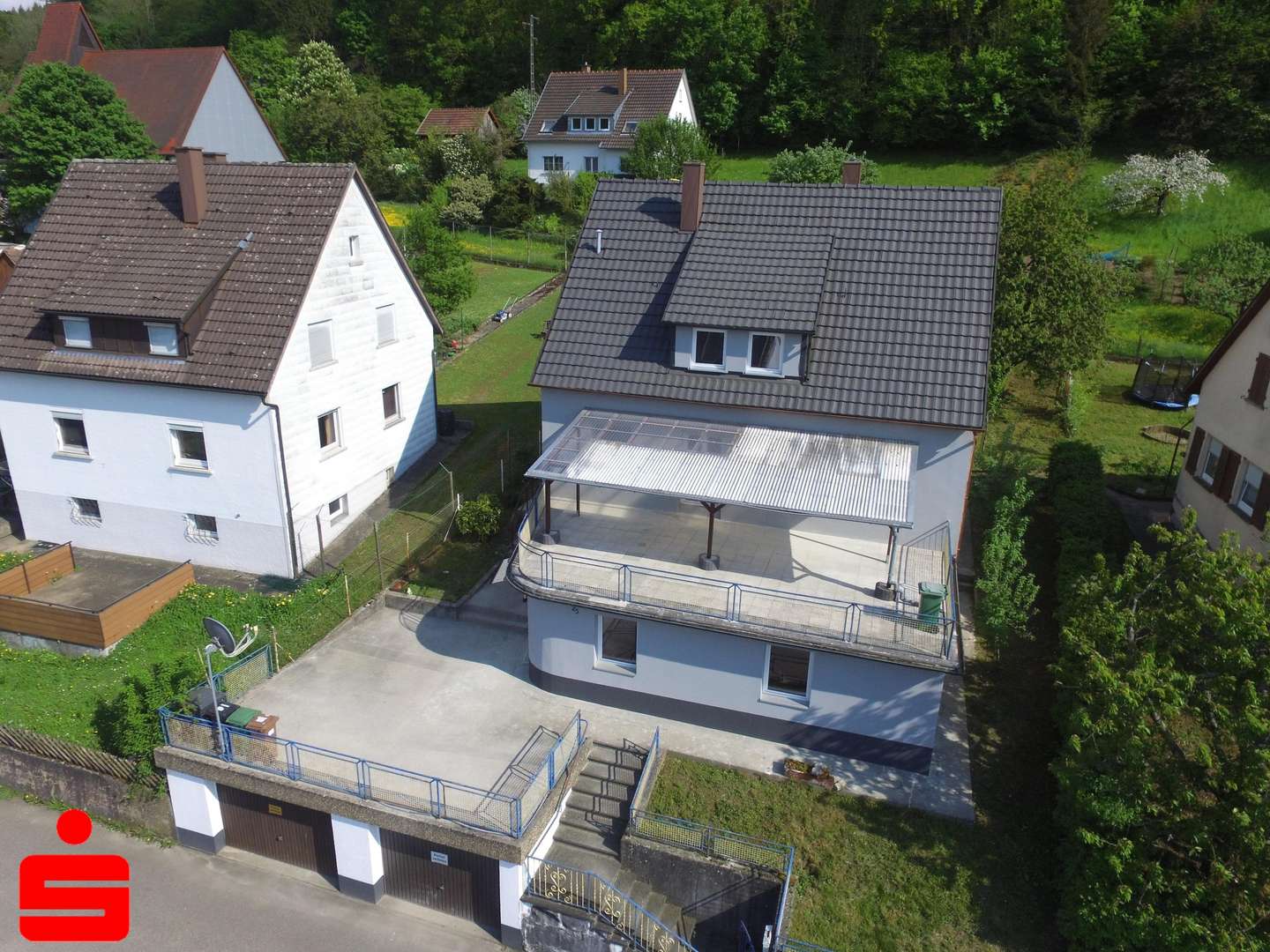 Ansicht Haus - Einfamilienhaus in 74670 Forchtenberg mit 130m² kaufen