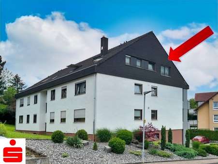 Hausansicht - Dachgeschosswohnung in 74613 Öhringen mit 94m² kaufen
