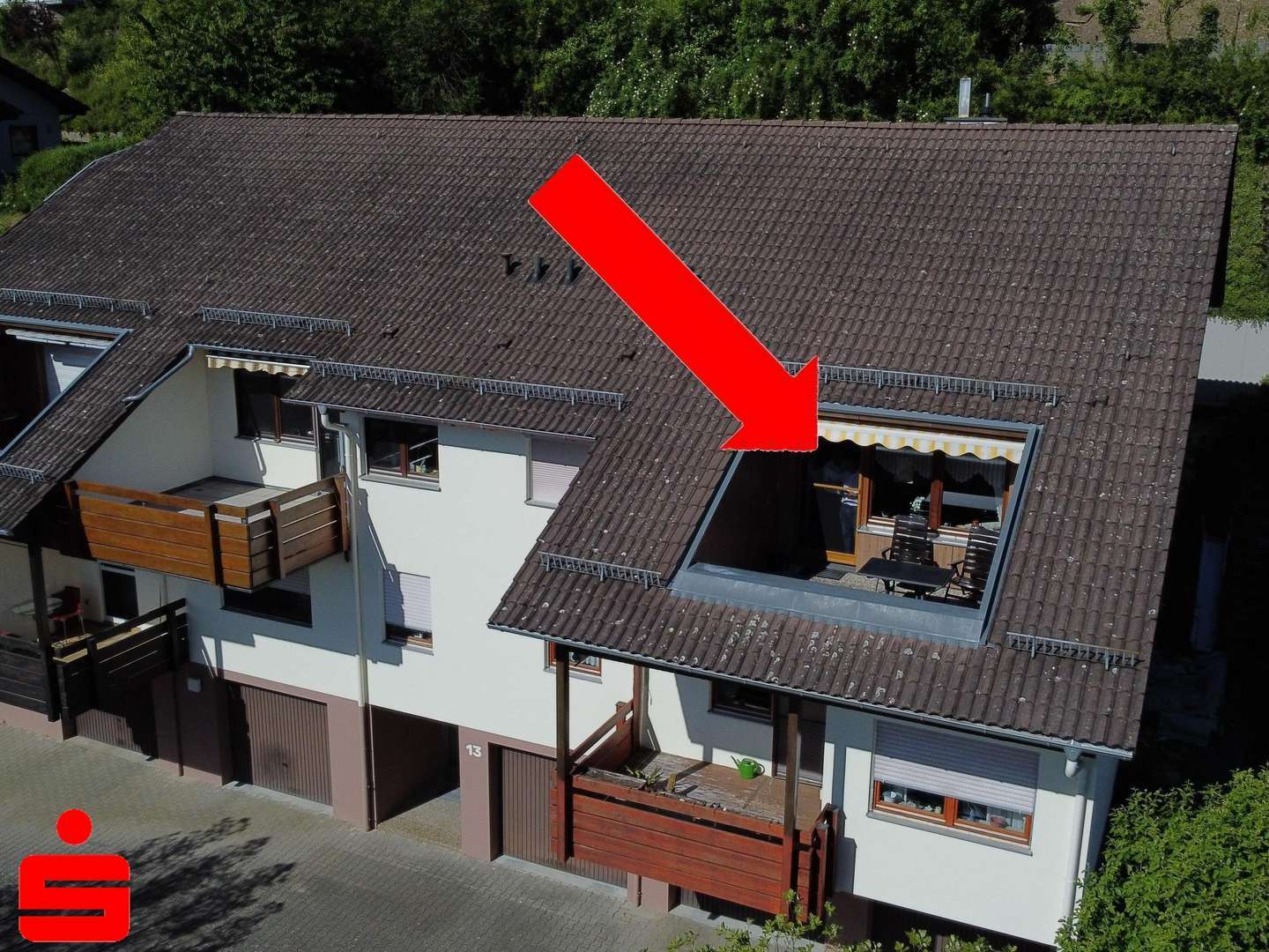 Ansicht Wohnung - Dachgeschosswohnung in 74670 Forchtenberg mit 100m² kaufen