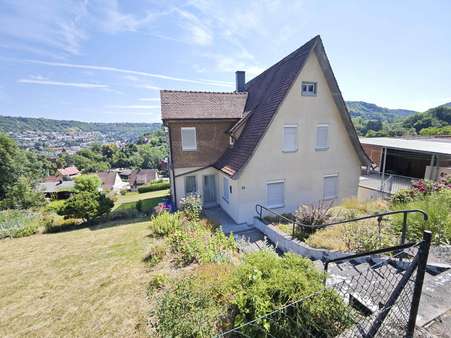 Ansicht Haus von oben Ansicht Haus von oben - Bauernhaus in 74653 Künzelsau mit 153m² kaufen