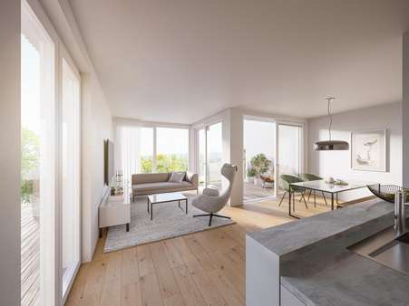 Wohnungsbau_Innenraum 01 - Etagenwohnung in 74653 Künzelsau mit 86m² kaufen