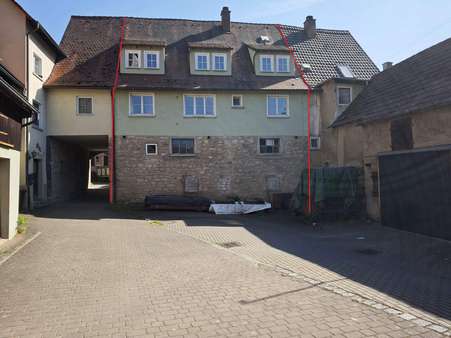 Ansicht Innenhof Ansicht Innenhof - Reihenmittelhaus in 74676 Niedernhall mit 158m² kaufen