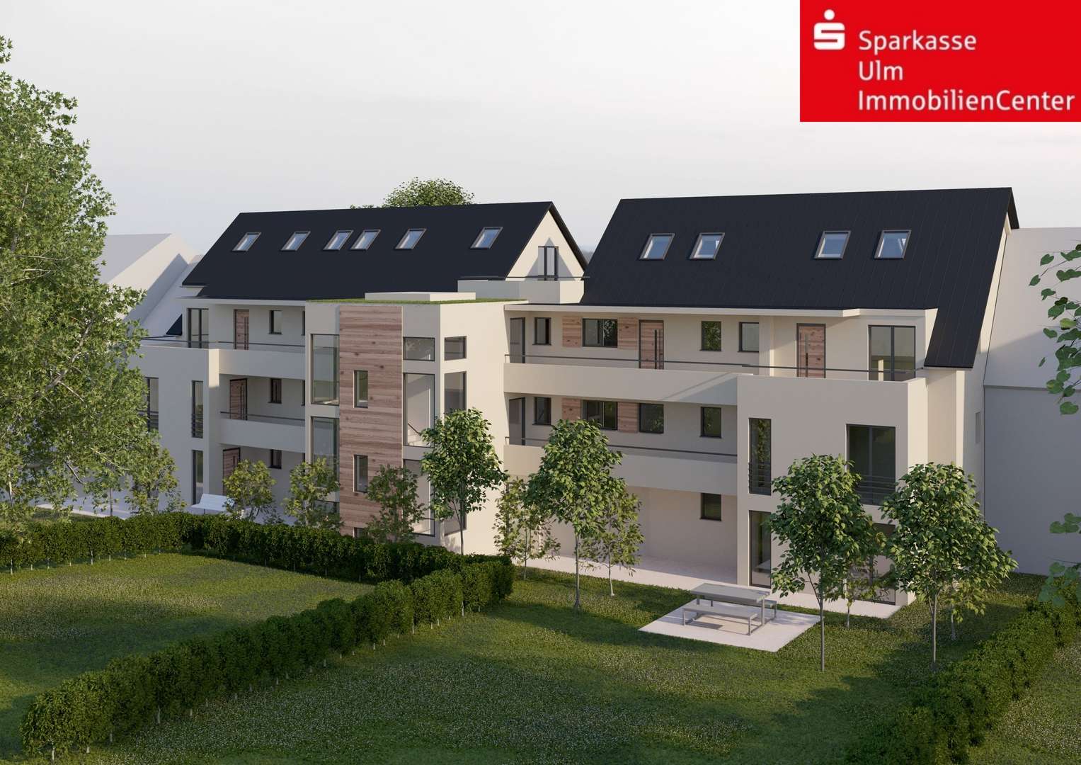 Ansicht Nord Ansicht Nord - Maisonette-Wohnung in 89129 Langenau mit 103m² kaufen