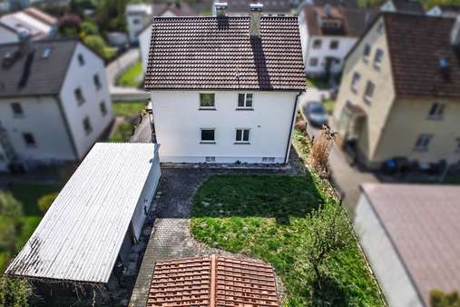 Drohne Nordwest - Zweifamilienhaus in 89275 Elchingen mit 128m² kaufen