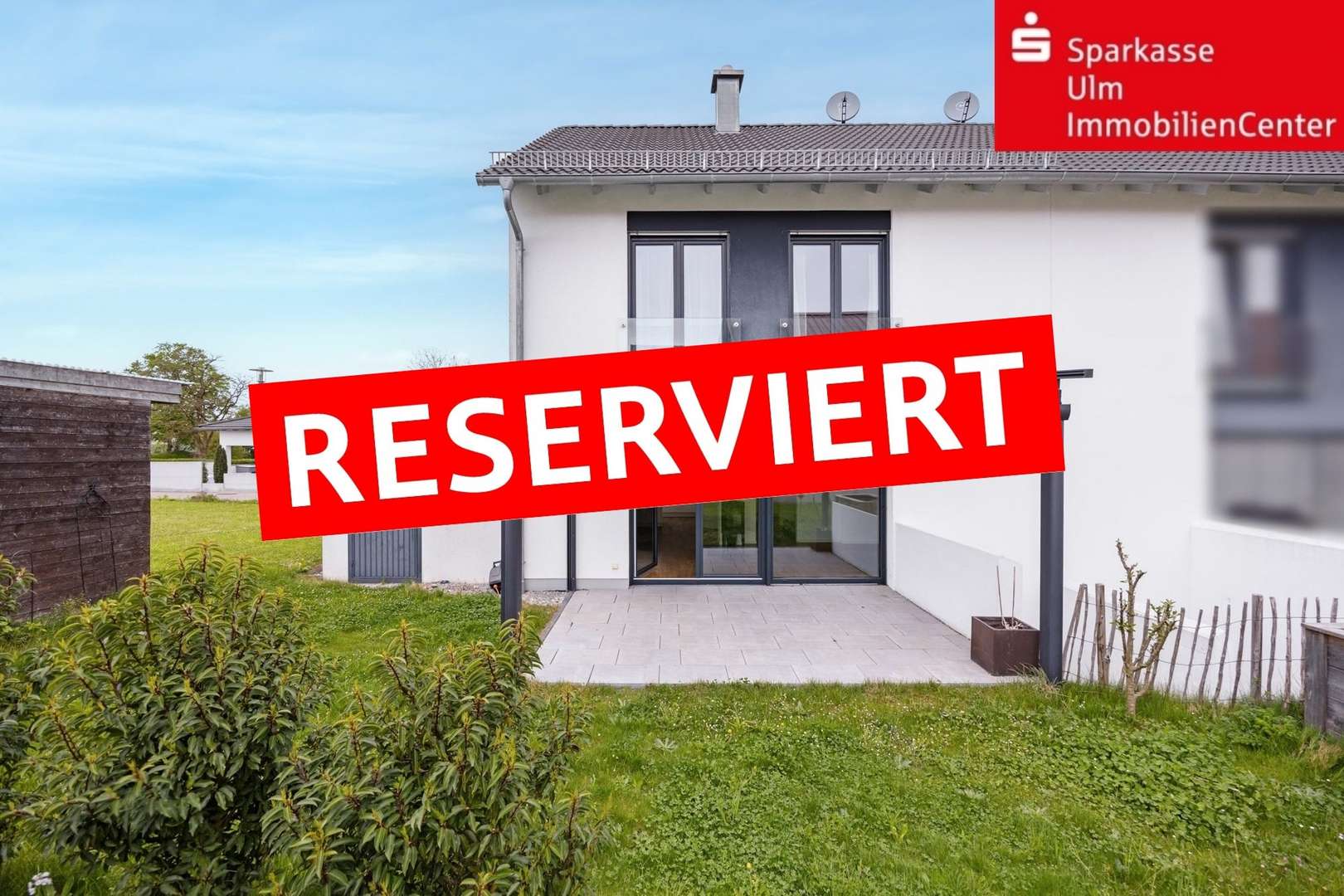 Ansicht Süd - Doppelhaushälfte in 89269 Vöhringen mit 145m² kaufen