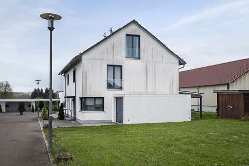 Ansicht Südwest - Doppelhaushälfte in 89269 Vöhringen mit 145m² kaufen