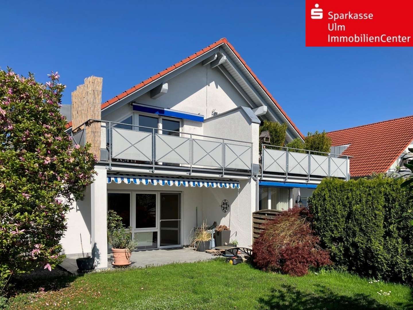 Ansicht Südseite - Erdgeschosswohnung in 89250 Senden mit 77m² kaufen