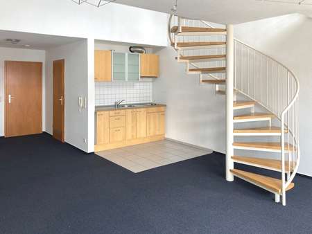 Wohnen mit Küchenzeile - Maisonette-Wohnung in 89186 Illerrieden mit 50m² mieten