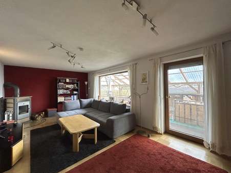 Innenansicht 1 Wohnzimmer - Doppelhaushälfte in 89155 Erbach mit 159m² kaufen