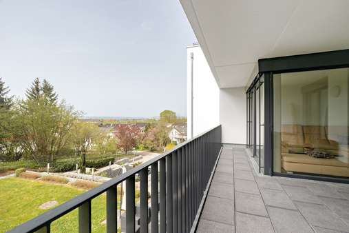 Terrasse Ausblick - Etagenwohnung in 89233 Neu-Ulm mit 80m² kaufen