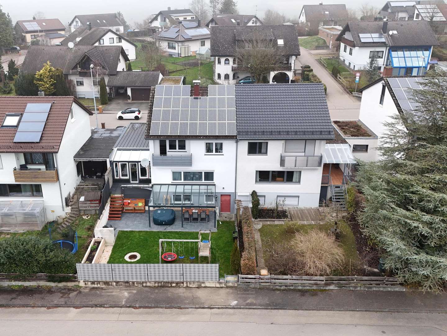 Außenansicht - Doppelhaushälfte in 89564 Nattheim mit 180m² kaufen