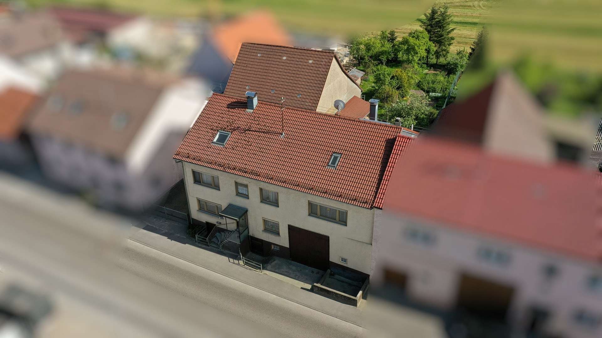 Vorderansicht Vorderansicht - Einfamilienhaus in 89555 Steinheim mit 215m² kaufen