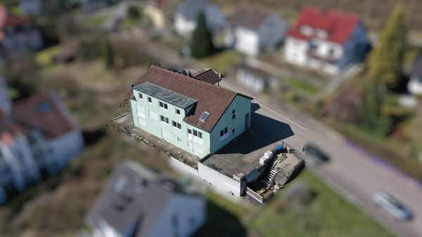 Außenansicht Außenansicht - Zweifamilienhaus in 89518 Heidenheim mit 422m² kaufen
