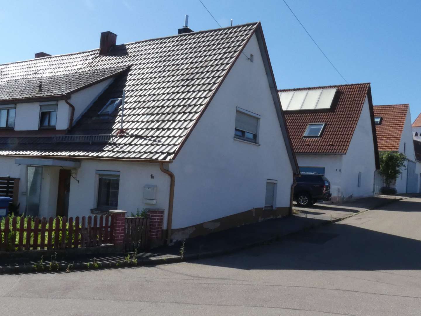 Außenansicht Außenansicht - Doppelhaushälfte in 89428 Syrgenstein mit 50m² kaufen