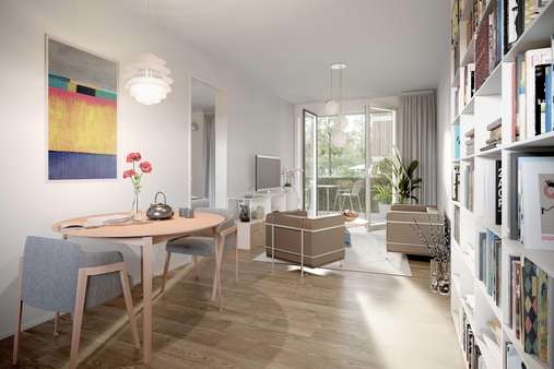 Innenansicht Innenansicht - Erdgeschosswohnung in 89522 Heidenheim mit 46m² kaufen